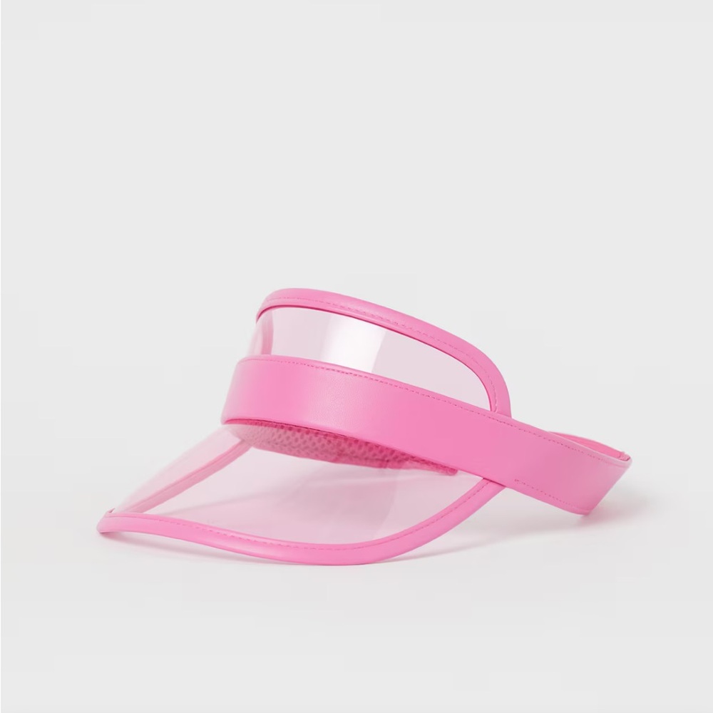 H&M Pink Transparent Sun Visor